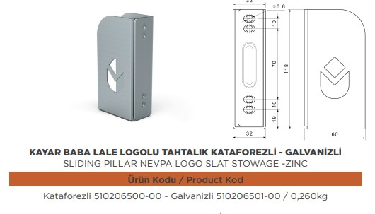 KAYAR BABA TAHTALIK YUVASI LALE LOGOLU KATAFOREZLI